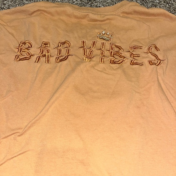 Members Only Bad Vibes Fuzzy Bear Funny Shirt Men’s Size L - Picture 6 of 7